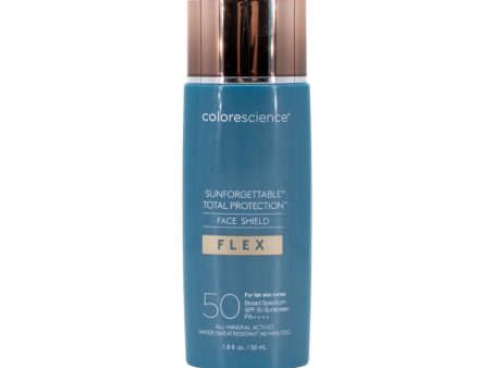 colorescience Sunforgettable Total Protection Face Shield Flex SPF 50 MEDIUM 1.8oz - Imperfect Box For Cheap