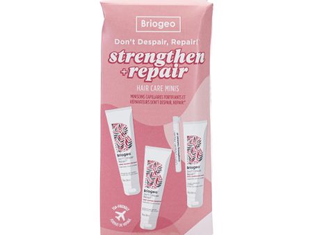 Briogeo Strengthen + Repair Hair Care Minis 4 pieces - Imperfect Box Discount