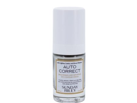 Sunday Riley Auto Correct Brightening & Depuffing Eye Cream .5oz - Imperfect Box Cheap