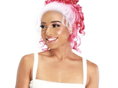 Zury Sis Synthetic 360 HD Lace Frontal Wig - LF 360 LINA on Sale