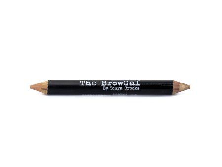 The BrowGal Highlighter Pencil 02 GOLD NUDE 0.2oz - Imperfect Box Sale