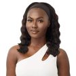 Outre 100% Human Hair Headband Wig - BODY WAVE 18  Cheap