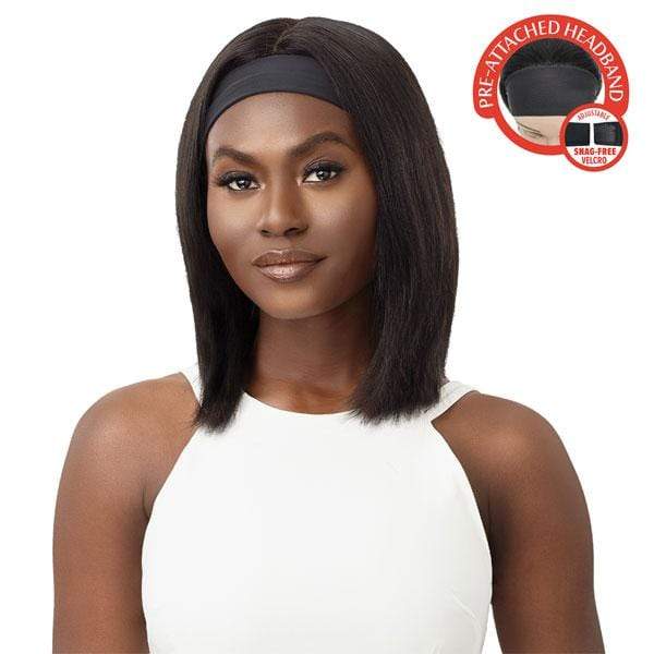 Outre 100% Human Hair WET & WAVY Headband Wig - DEEP WAVE 14  Fashion