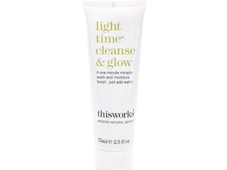 thisworks Light Time Cleanse and Glow Cleanser 2.5oz - Imperfect Box Online Hot Sale