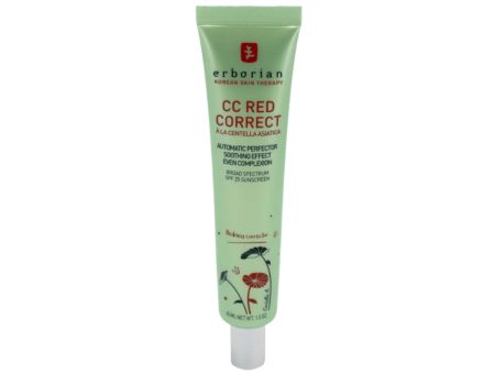 erborian CC Red Correct SPF 25 Face Base 1.5oz - Missing Box Supply