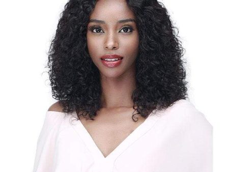 Bobbi Boss 100% Human Hair 5 Deep Part Lace Wig - MHLF503 JHERI CURL 16 Hot on Sale