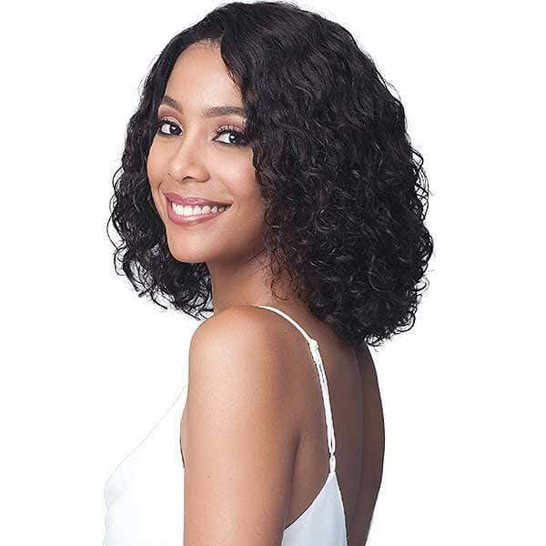 Bobbi Boss 100% Remi Hair Deep Part Lace Front Wig - MHLF422 WATER CURL 12 - Clearance Hot on Sale