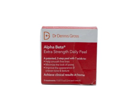 Dr Dennis Gross Alpha Beta Extra Strength Daily Peel 3 x 0.07 oz - Imperfect Box Online Hot Sale