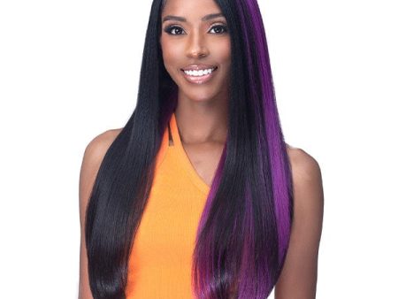 Bobbi Boss Swoop Part Series Synthetic Hair HD Lace Front Wig - MLF648 EMERSON Online