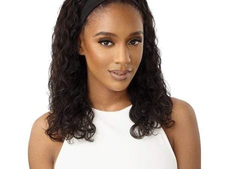 Outre 100% Human Hair Headband Wig - NATURAL WAVE 18  Online Hot Sale