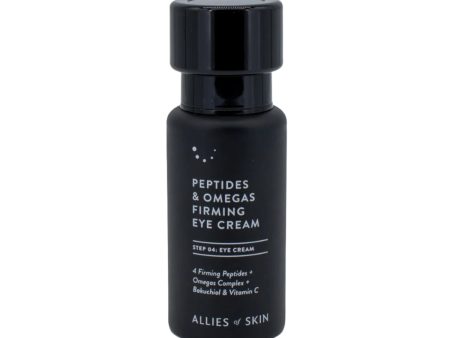 ALLIES of SKIN Peptides & Omegas Firming Eye Cream 0.5oz - Imperfect Box Cheap