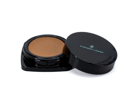 VICENT LONGO Water Canvas Creme-to-Powder Foundation HONEY PECAN 0.4oz - Imperfect Box Cheap