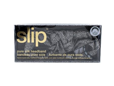 Pure Silk Headband LEOPARD - Imperfect Box For Discount