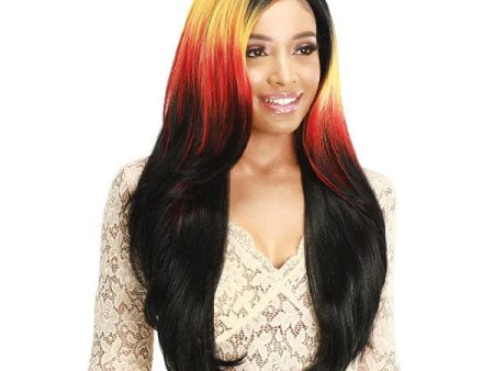 Zury Sis Layer Beam Colors Hair Synthetic HD Lace Front Wig - LF PALI - Clearance Online Sale