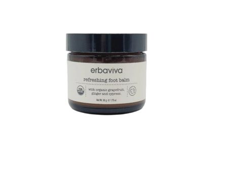 Erbaviva Refreshing Foot Balm 1.75oz - Missing Box For Sale