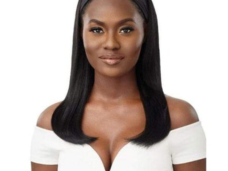 Outre 100% Human Hair Headband Wig - NATURAL STRAIGHT 20  Supply