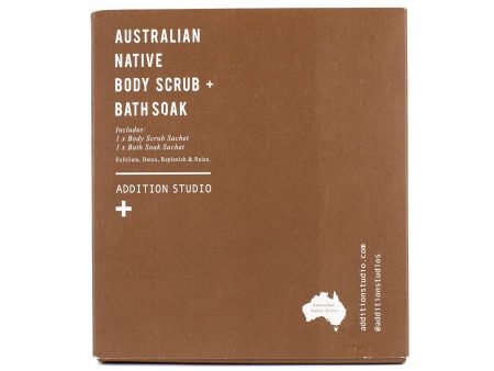 ADDITION STUDIOS Australian Native Body Scrub + Bath Soak - Imperfect Box Supply