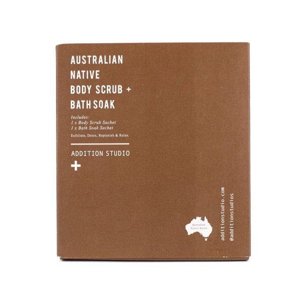 ADDITION STUDIOS Australian Native Body Scrub + Bath Soak - Imperfect Box Supply