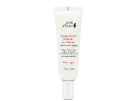 100% pure Coffee Bean Caffeine Eye Cream 1oz - Imperfect Box Online now