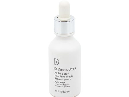 Dr Dennis Gross Alpha Beta Pore Perfecting & Refining Serum 1oz - Small Amount Missing Hot on Sale