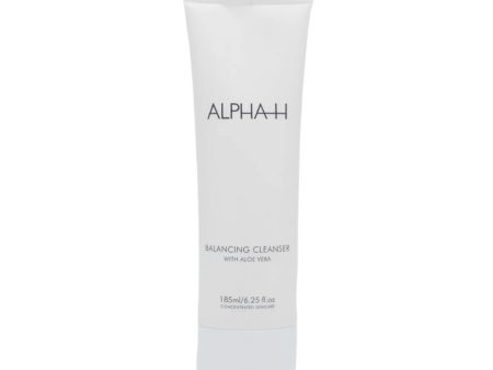 ALPHA-H Balancing Cleanser with Aloe Vera 6.25oz - Imperfect Container Cheap