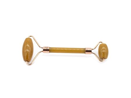 Jade Roller Beauty Yellow Aventurine - New Cheap