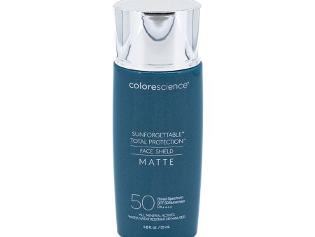 colorescience Sunforgettable Total Protection Face Shield Matte SPF 50 1.8oz - Small Amount Missing For Sale