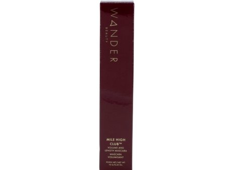 WANDER BEAUTY Mile High Club Volume and Length Mascara JET BLACK 0.35oz - New For Sale