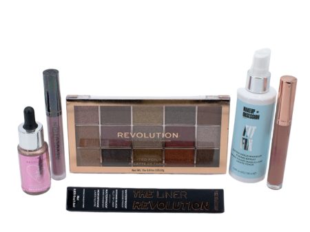 REVOLUTION Deluxe Glam Bag Set - Imperfect Box For Discount