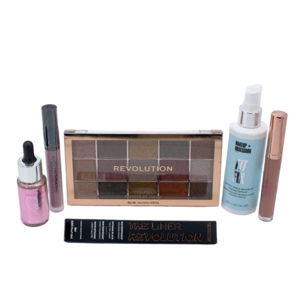 REVOLUTION Deluxe Glam Bag Set - Imperfect Box For Discount