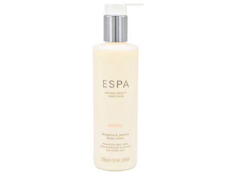 ESPA Bergamot & Jasmine Body Lotion 8.4oz - New For Discount