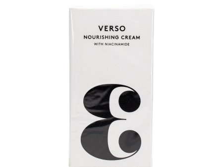 VERSO Nourishing Cream 1.7oz - Small Amount Missing Online Hot Sale