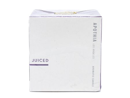 APOTHIA Juiced Aromatic Candle 9 oz - Imperfect Box Supply