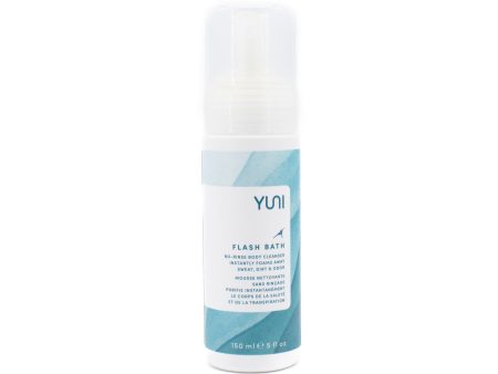 Yuni FLASH BATH No Rinse Body Cleansing Foam 5oz - Small Amount Missing Cheap