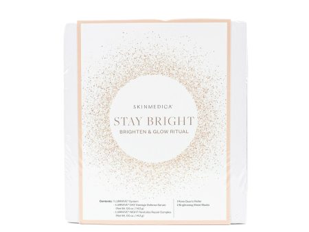 SkinMedica Stay Bright Brighten + Glow Ritual Kit 5 pieces - Imperfect Box on Sale