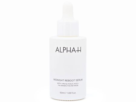 ALPHA-H Midnight Reboot Serum 1.69oz - Small Amount Missing For Cheap