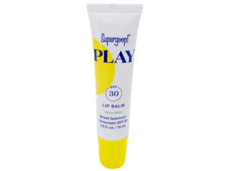 Supergoop! PLAY Lip Balm SPF 30 with Mint 0.5oz - Imperfect Box Supply