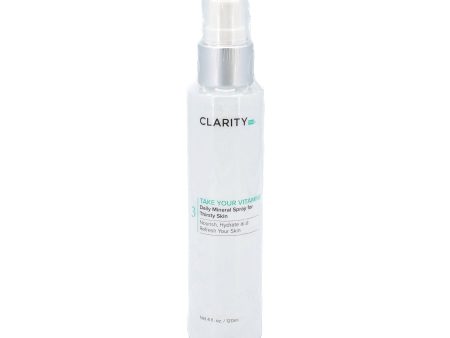 CLARITY RX Take Your Vitamins Daily Mineral Spray for Thirsty Skin 4oz - New Online Sale