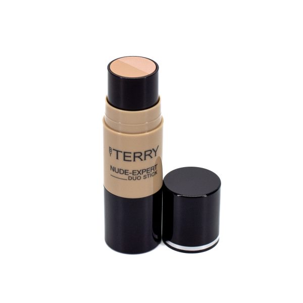 BY TERRY Nude-Expert Duo Stick Foundation 5. PEACH BEIGE 0.3oz - Imperfect Box Sale