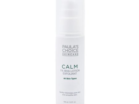 PAULA S CHOICE SKINCARE Calm 1% BHA Lotion Exfoliant 3.3oz - New Hot on Sale