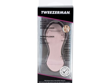 TWEEZERMAN Bright Complexion Facial Dermaplaner - Imperfect Box Online now