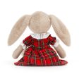 JellyCat Tartan Lottie Bunny - H27cm Online Sale