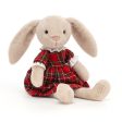 JellyCat Tartan Lottie Bunny - H27cm Online Sale