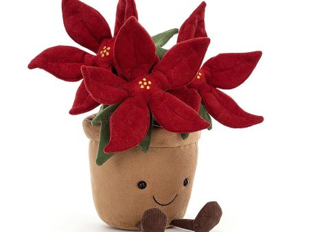 JellyCat Amuseable Poinsettia - H25cm Fashion