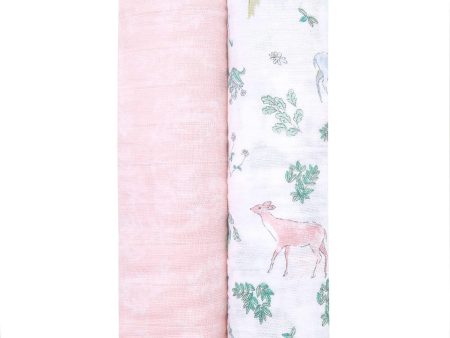 Aden + Anais essentials silky soft muslin swaddle 2-pack - Fantasy Sale